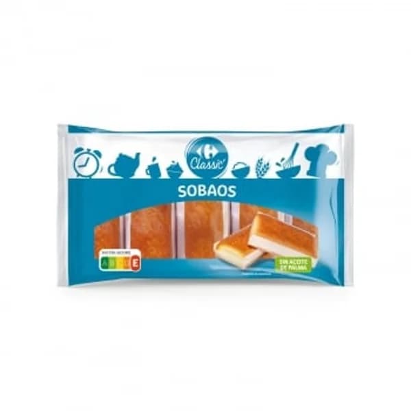 Sobaos Carrefour Classic 480 g. - 0.48 kg - Imagen del producto en Findit