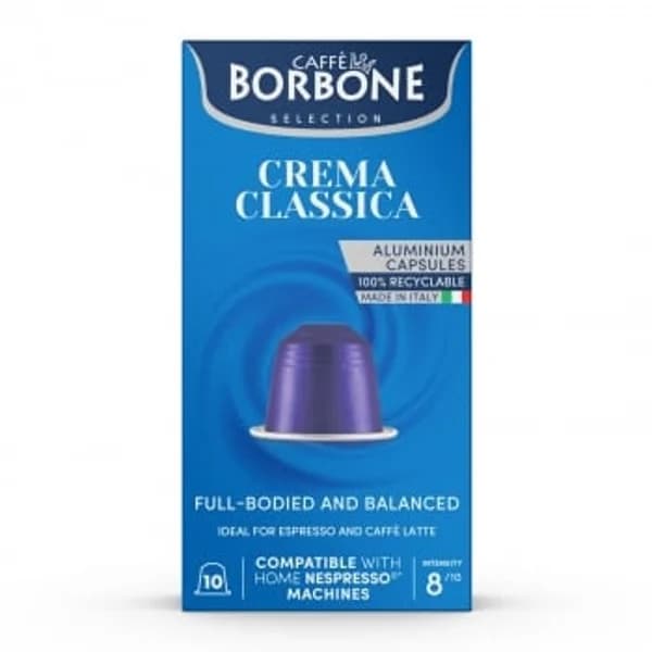 Café cápsulas crema Borbone compatible con Nespresso 10 ud. - 10.11 ud - Imagen del producto en Findit