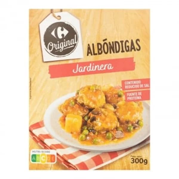 Albóndigas Jardinera Original Carrefour 350 g. - 0.35 kg - Imagen del producto en Findit