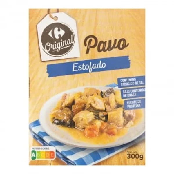 Estofado de pavo Original Carreofur 350 g. - 0.35 kg - Imagen del producto en Findit