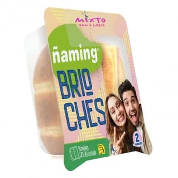 Brioche mixto Ñaming 120 g. - 0.12 kg - Imagen del producto en Findit