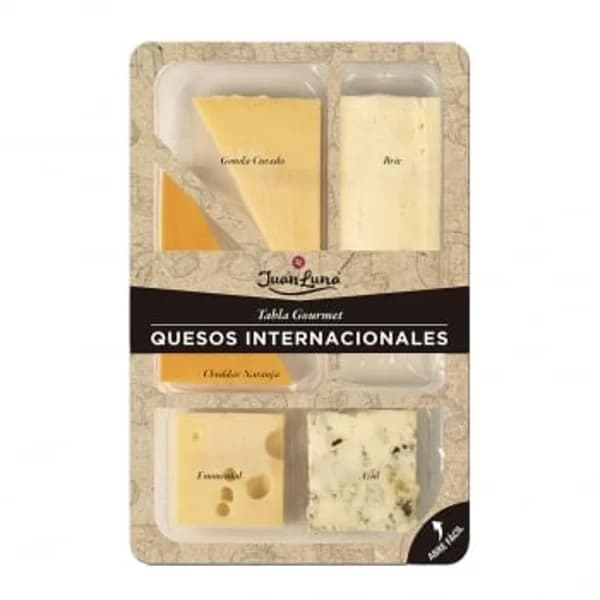 Tabla de 5 quesos internacionales Juan Luna 150 g - 0.15 kg - Imagen del producto en Findit
