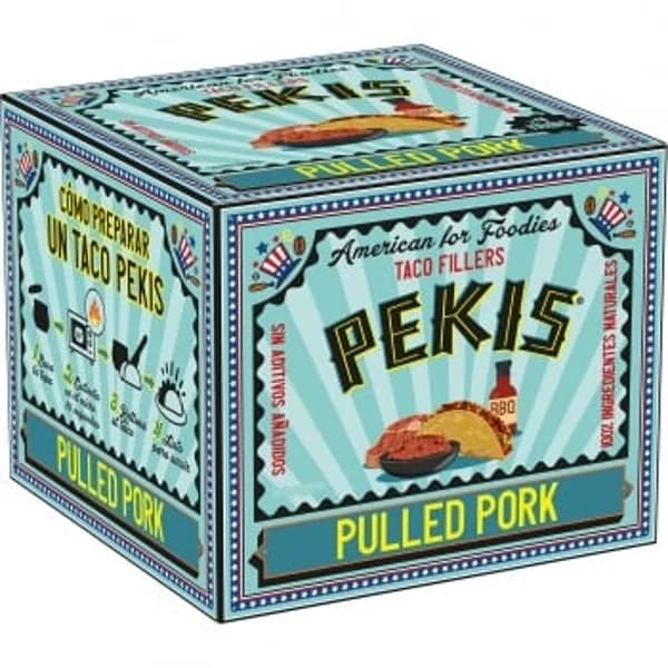 Preparado para tacos Pulled Pork Pekis sin gluten y sin lactosa 180 g. - 0.18 kg - Imagen del producto en Findit