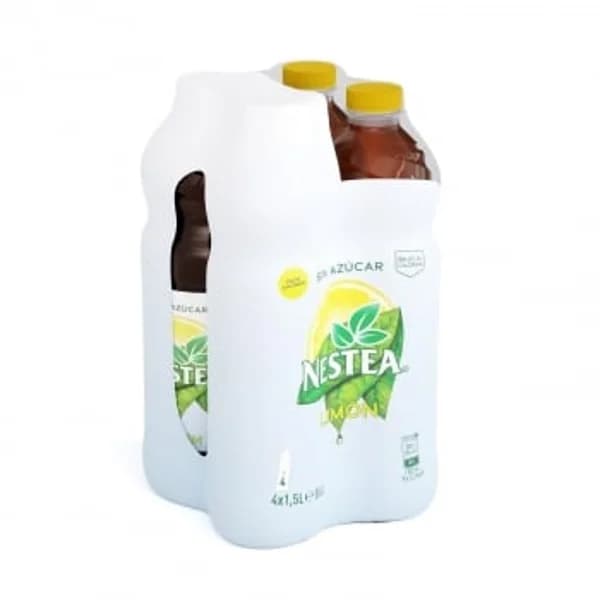 Nestea té verde limón sin azúcar bajo en calorías pack 4 botellas 1,5 l. - 6.02 l - Imagen del producto en Findit