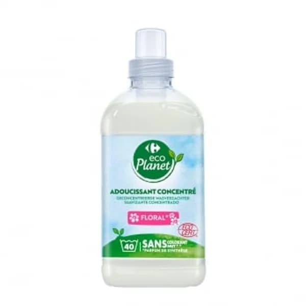 Suavizante concentrado floral ecológico Carrefour EcoPlanet 40 lavados. - 43 ud - Imagen del producto en Findit