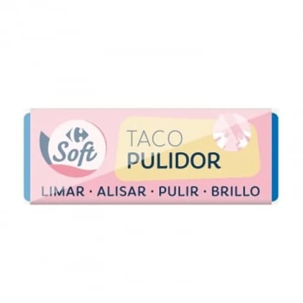 Pulidor de uñas en taco Soft Carrefour 1 ud. - 1 ud - Imagen del producto en Findit