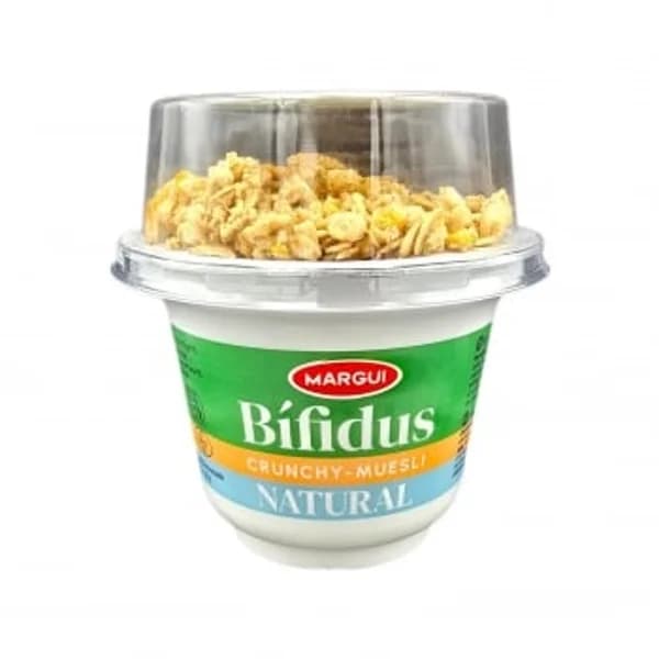 Bífidus natural con crunchy y muesli Margui 170 g. - 0.17 kg - Imagen del producto en Findit