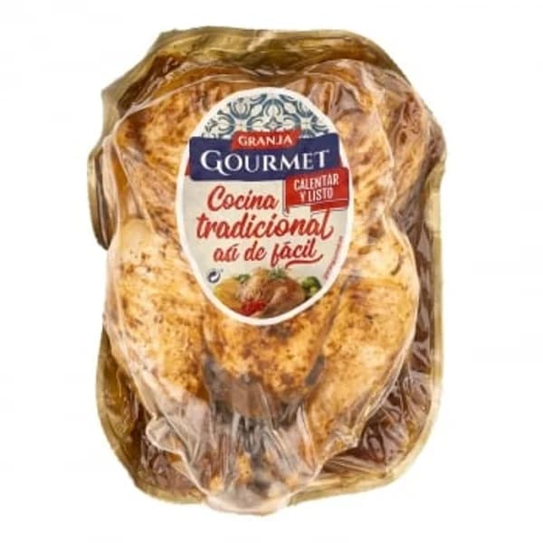 Pollo asado entero Granja Gourmet 2 kg aprox - 1 kg - Imagen del producto en Findit