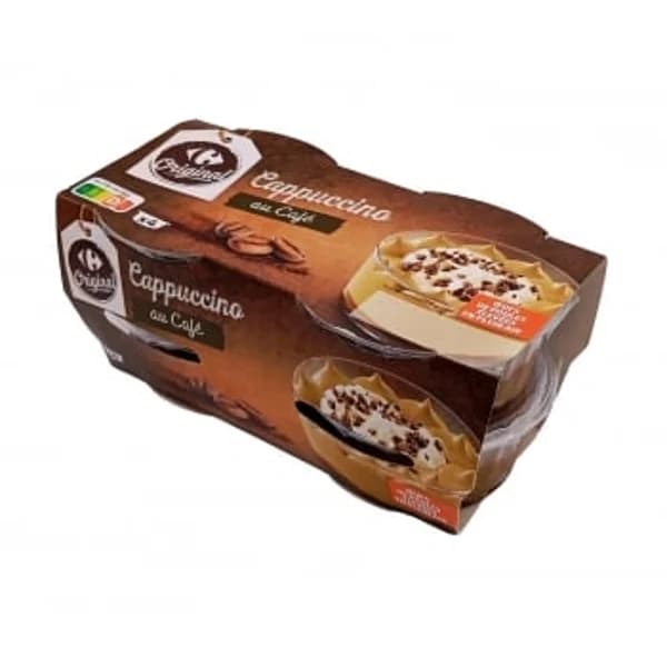 Cappuccino Carrefour Original pack de 4 unidades de 80 g. - 0.36 kg - Imagen del producto en Findit
