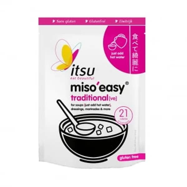 Sopa de miso Easy Itsu sin gluten doy pack de 5 unidades de 21 g. - 0.11 kg - Imagen del producto en Findit