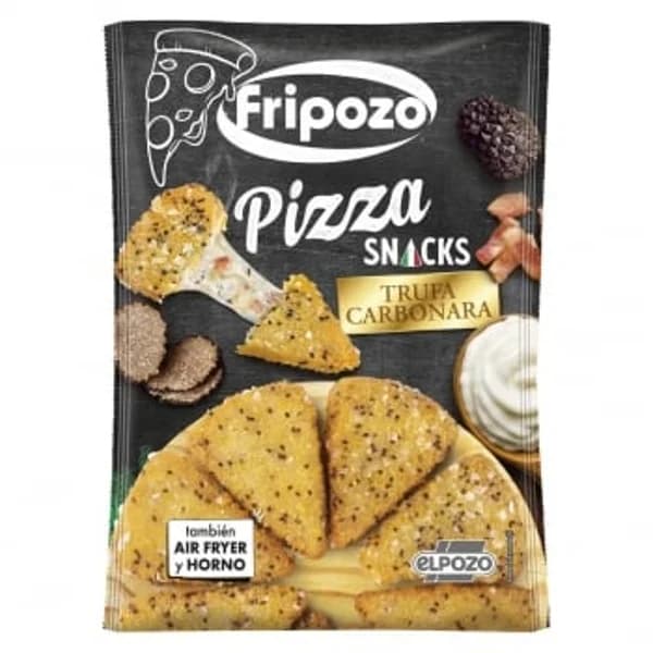 Pizza snacks trufa carbonara Fripozo 250 g. - 0.25 kg - Imagen del producto en Findit