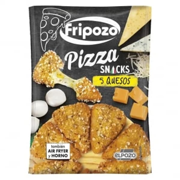 Pizza snacks 5 quesos Fripozo 250 g. - 0.25 kg - Imagen del producto en Findit