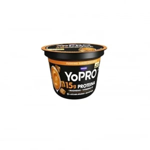 Postre lácteo pudding sabor a caramelo Danone YoPro sin gluten 150 g. - 0.15 kg - Imagen del producto en Findit
