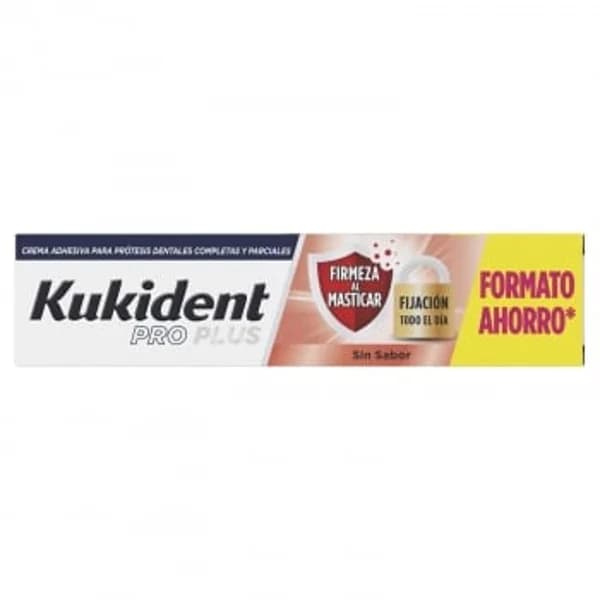 Crema fijadora para prótesis dentales sin sabor Kukident Pro Plus 57 g. - 0.06 kg - Imagen del producto en Findit