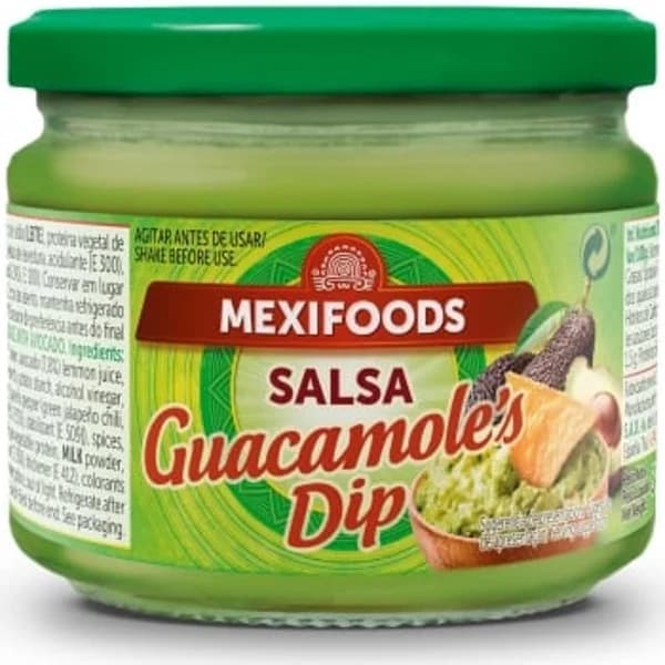 Salsa guacamole Dip Mexifoods 300 g. - 0.3 kg - Imagen del producto en Findit