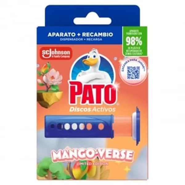 Discos WC activos mago-verse aparato + recambio Pato 1 ud. - 1 ud - Imagen del producto en Findit