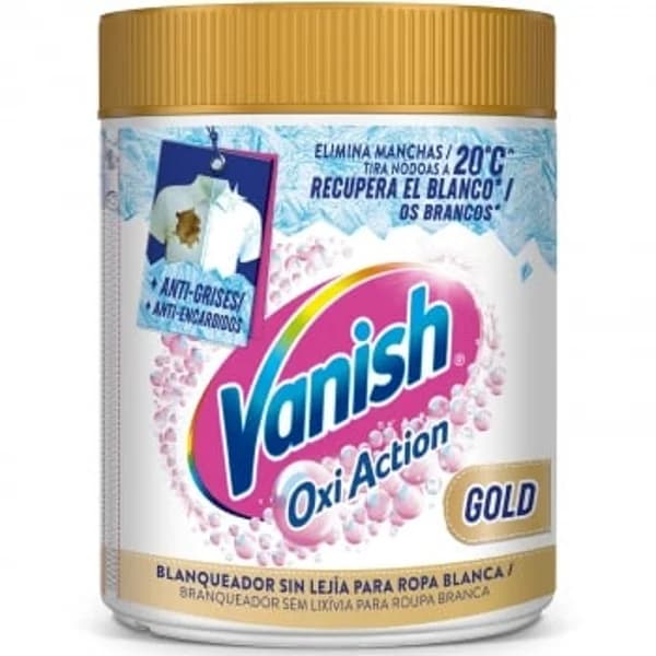Quitamanchas blanqueador Gold Oxi Action Vanish 400 g. - 0.4 kg - Imagen del producto en Findit