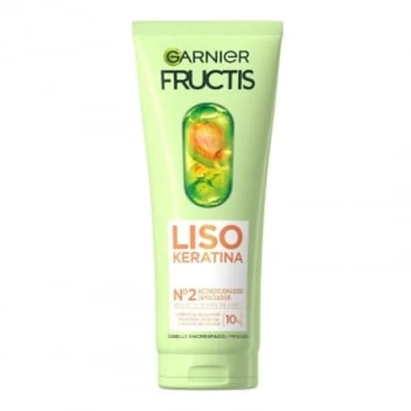 Acondicionador liso keratina para cabello encrespado Garnier Fructis 200 ml. - 0.2 l - Imagen del producto en Findit