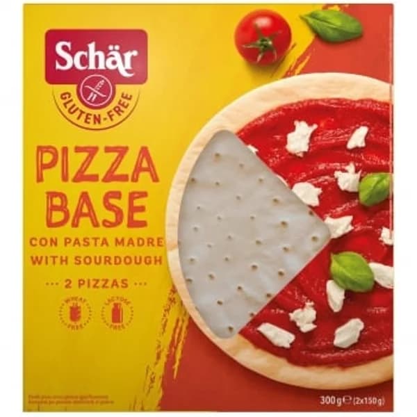 Base para pizza Dr. Schär sin gluten y sin lactosa 300 g. - 0.3 kg - Imagen del producto en Findit