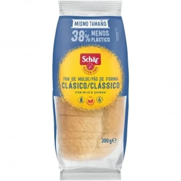 Pan del molde Schär sin gluten y sin lactosa 300 g. - 0.3 kg - Imagen del producto en Findit