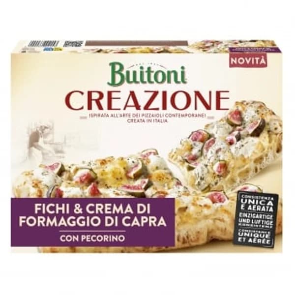 Pizza con higos y queso de cabra Creazione Buitoni 460 g. - 0.46 kg - Imagen del producto en Findit