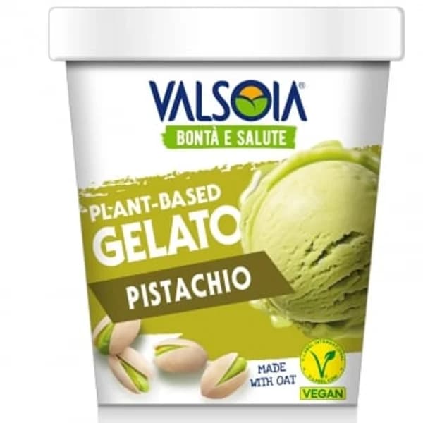 Helado vegetal a base de avena con pistacho Valsoia 300 g - 0.3 kg - Imagen del producto en Findit