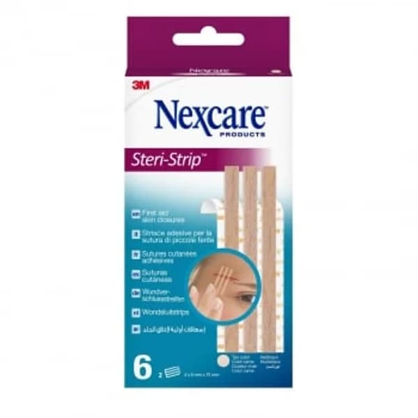 Tira estéril color carne Nexcare 6 ud. - 6.04 ud - Imagen del producto en Findit