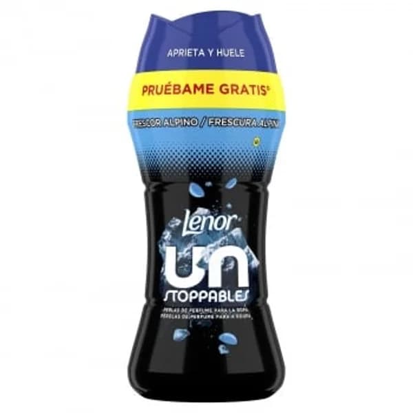 Perfume para la ropa en perlas concentrado frescor alpino Unstoppables Lenor 195 g. - 0.19 kg - Imagen del producto en Findit