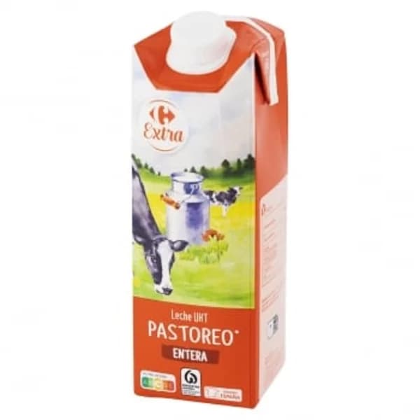 Leche entera Carrefour Extra brik 1 l. - 1 l - Imagen del producto en Findit