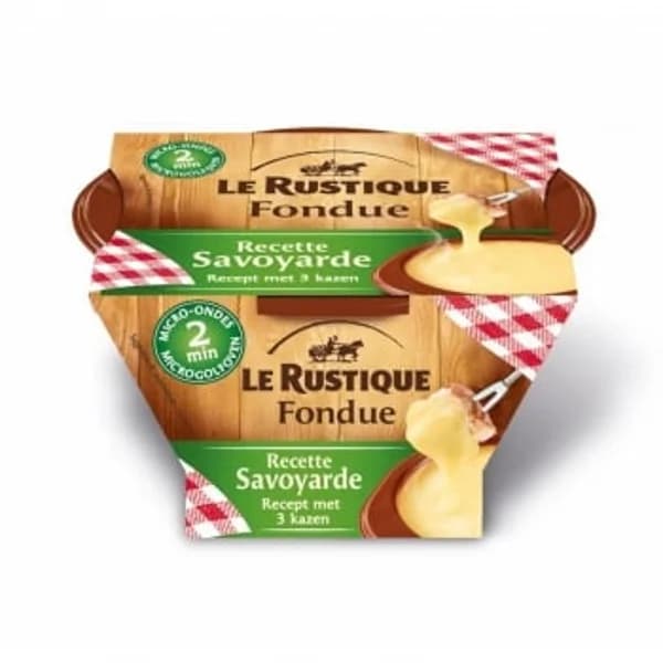 Mini Fondue recette Savoyarde Le Rustique 150 g. - 0.15 kg - Imagen del producto en Findit