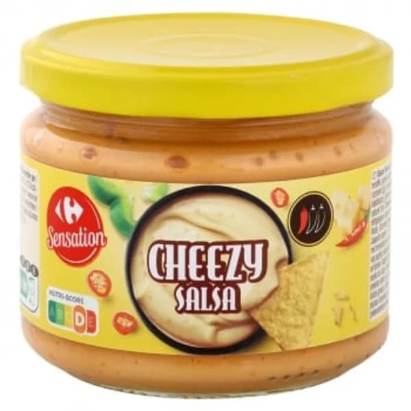 Salsa cheezy Carrefour Sensation 300 g. - 0.3 kg - Imagen del producto en Findit