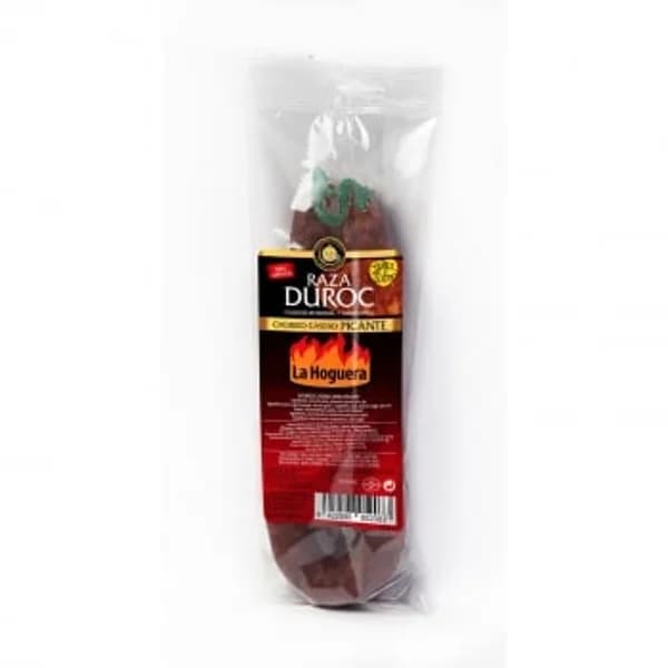 Chorizo Picante Extra La Hoguera sin gluten y sin lactosa 280 g - 0.28 kg - Imagen del producto en Findit