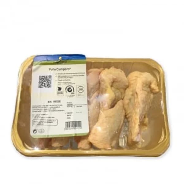 Alas de pollo campero partidas Círculo de Calidad 400 g aprox - 0.4 kg - Imagen del producto en Findit