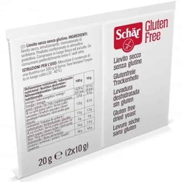 Levadura deshidratada Dr. Schär sin gluten pack de 2 unidades de 10 g. - 0.02 kg - Imagen del producto en Findit