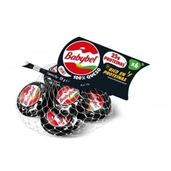 Queso edam en porciones Mini Babybel sin gluten sin lactosa 120 g. - 0.12 kg - Imagen del producto en Findit