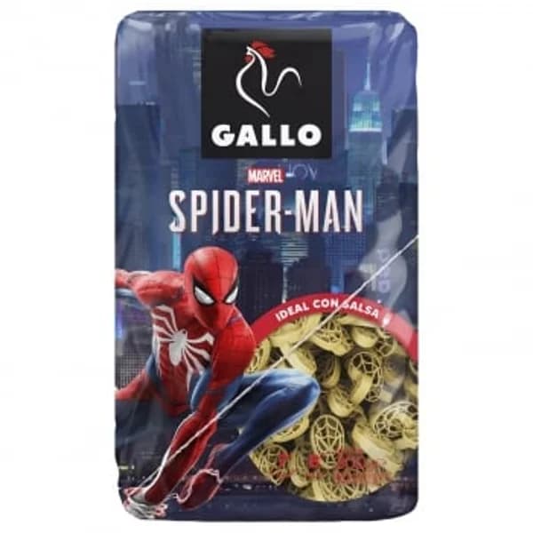 Pasta Spiderman gallo 300 g. - 0.3 kg - Imagen del producto en Findit