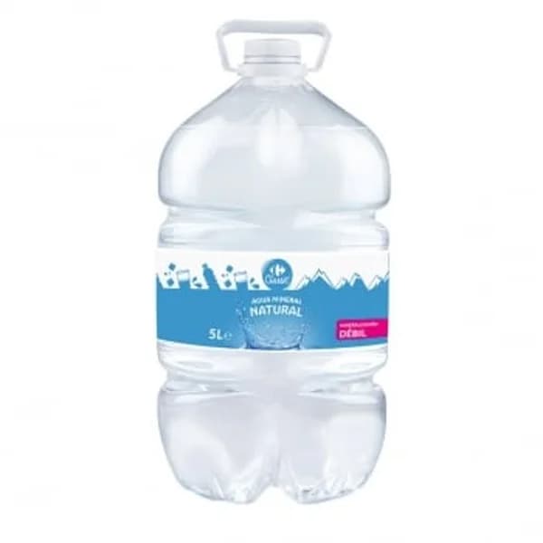 Agua mineral Carrefour Classic 5 l. - 5.05 l - Imagen del producto en Findit