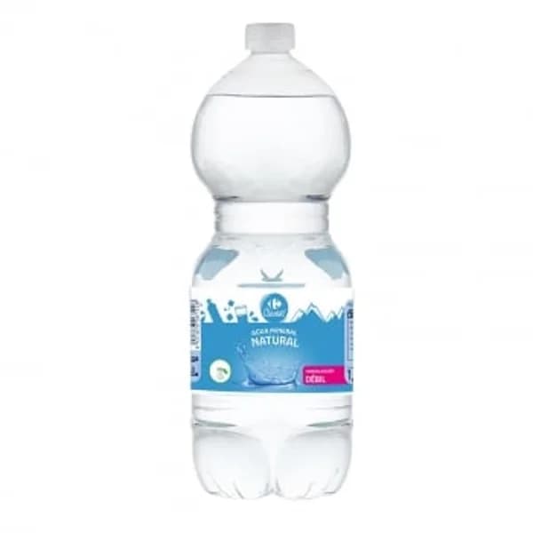Agua mineral Carrefour natural 1,5 l. - 1.5 l - Imagen del producto en Findit