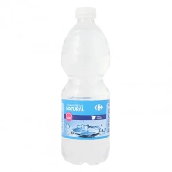 Agua mineral Carrefour natural 50 cl. - 0.5 l - Imagen del producto en Findit