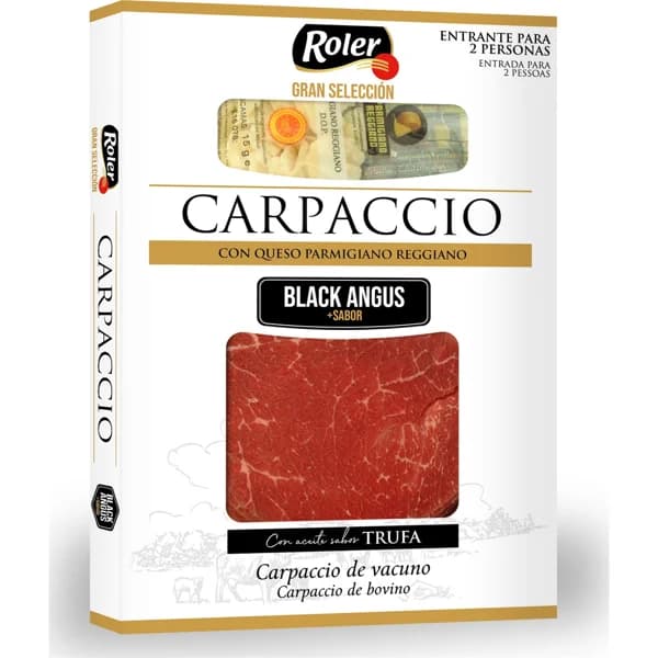 Carpaccio de Angus Marinado - 0.11 kg - Imagen del producto en Findit