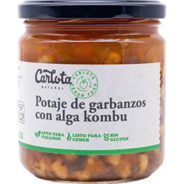Potaje de Garbanzos con Alga Kombu - 0.35 kg - Imagen del producto en Findit