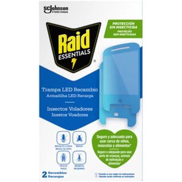 Insecticida eléctrico trampa + recambio 2 unidades - 0.75 ud - Imagen del producto en Findit