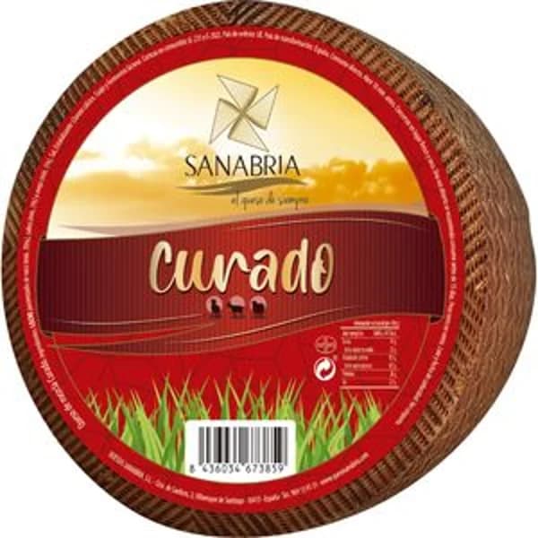 Queso mezcla vaca/oveja curado pieza 3 kg - 1 ud - Imagen del producto en Findit