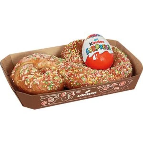 Mona con Huevo de Chocolate Kinder 1U - 0.13 kg - Imagen del producto en Findit