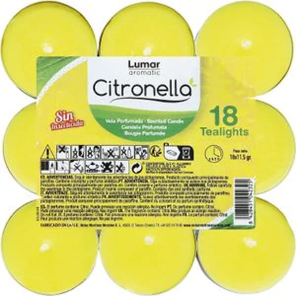 Set de Tealights Citronella - 18.09 ud - Imagen del producto en Findit