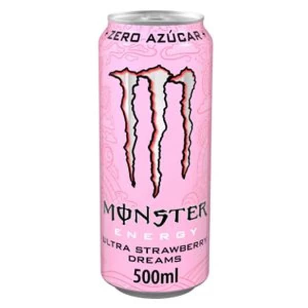 Bebida Energética Zero Strawerry Lata - 0.5 l - Imagen del producto en Findit