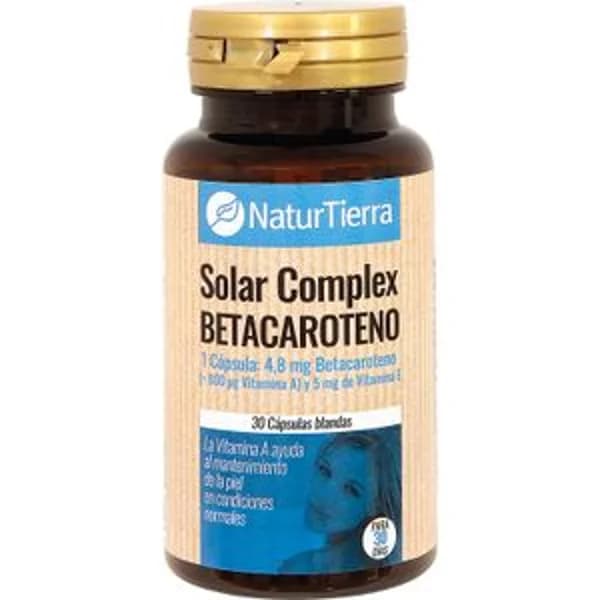 Cápsulas Betacaroteno - 30.38 ud - Imagen del producto en Findit