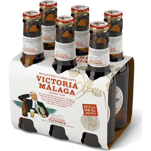 Cerveza Mini Botellin Abrefácil P-6 - 1.09 l - Imagen del producto en Findit