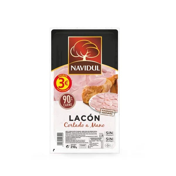 Lacon Ahumado 210 G - 0.21 kg - Imagen del producto en Findit