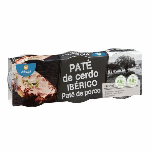Pate Higado Hibérico 3 x80 GR - 0.24 kg - Imagen del producto en Findit
